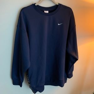 Nike Navy Crewneck Sweatshirt